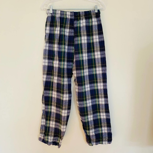 L.L. Bean Maine VTG Scotch Plaid 100% Cotton Mens Pajamas USA Sz Small Medium - Picture 6 of 8
